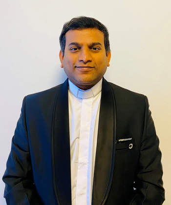 Selvarai Lazar, priesterlicher Mitarbeiter des Pfarrverbandes