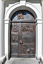Hauptportal der Stadtpfarrkirche
